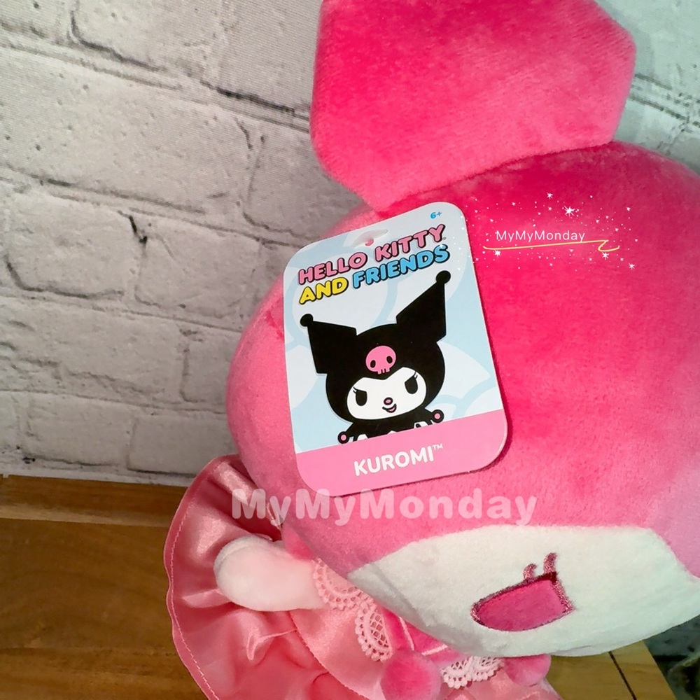 Hello Kitty And Friends Pink Kuromi Plush 12" - Picture 3 of 3